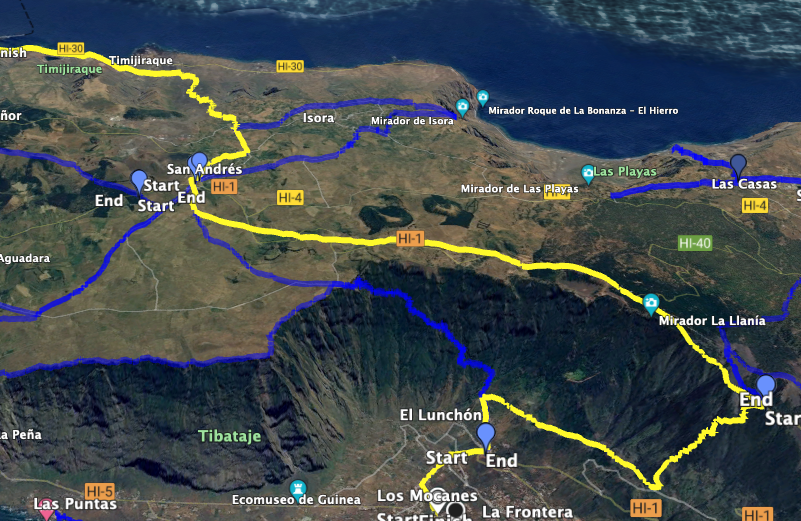 Track La Frontera - Puerto de Estaca