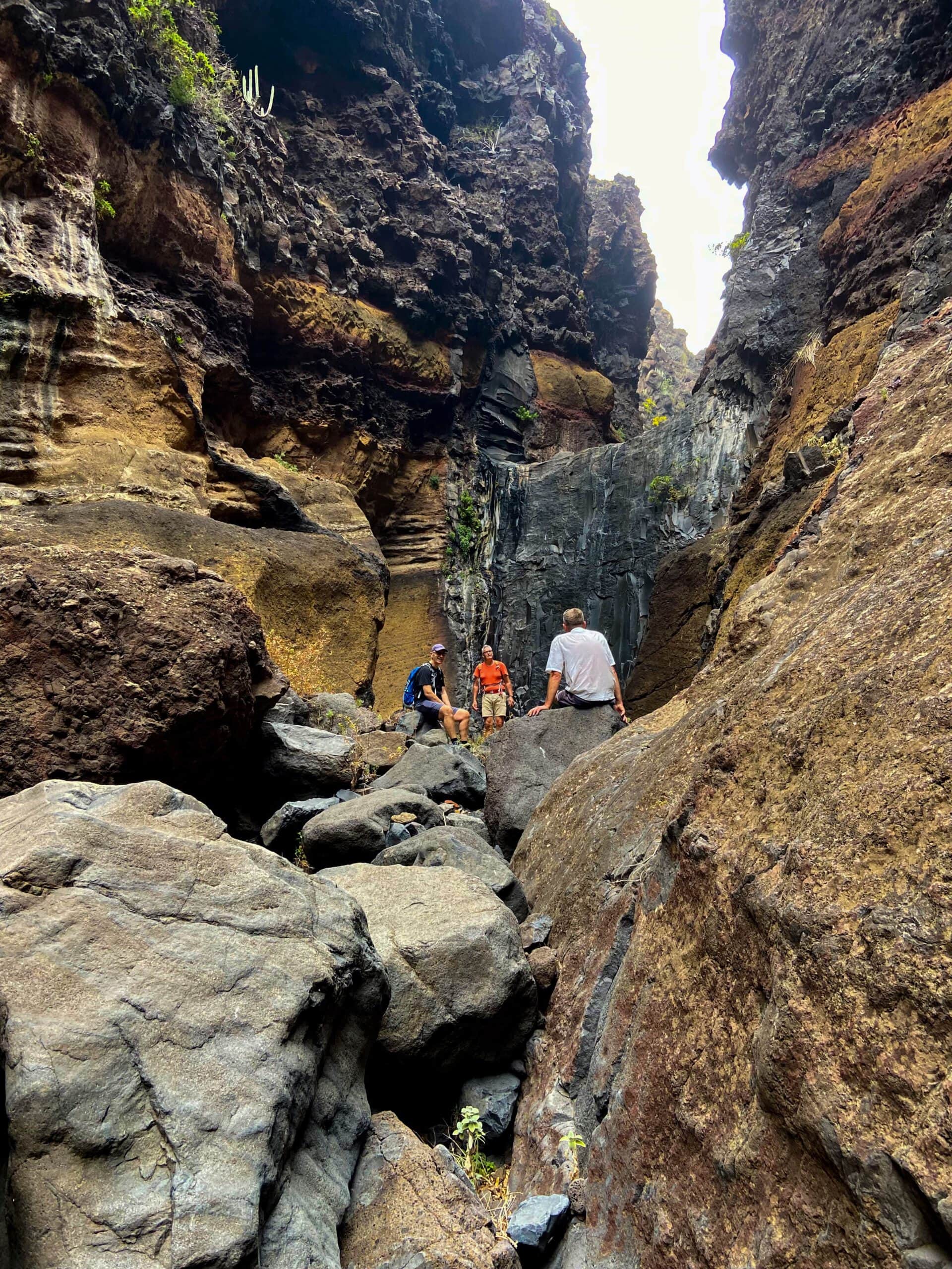 Barranco Retamar - Felsenstufe