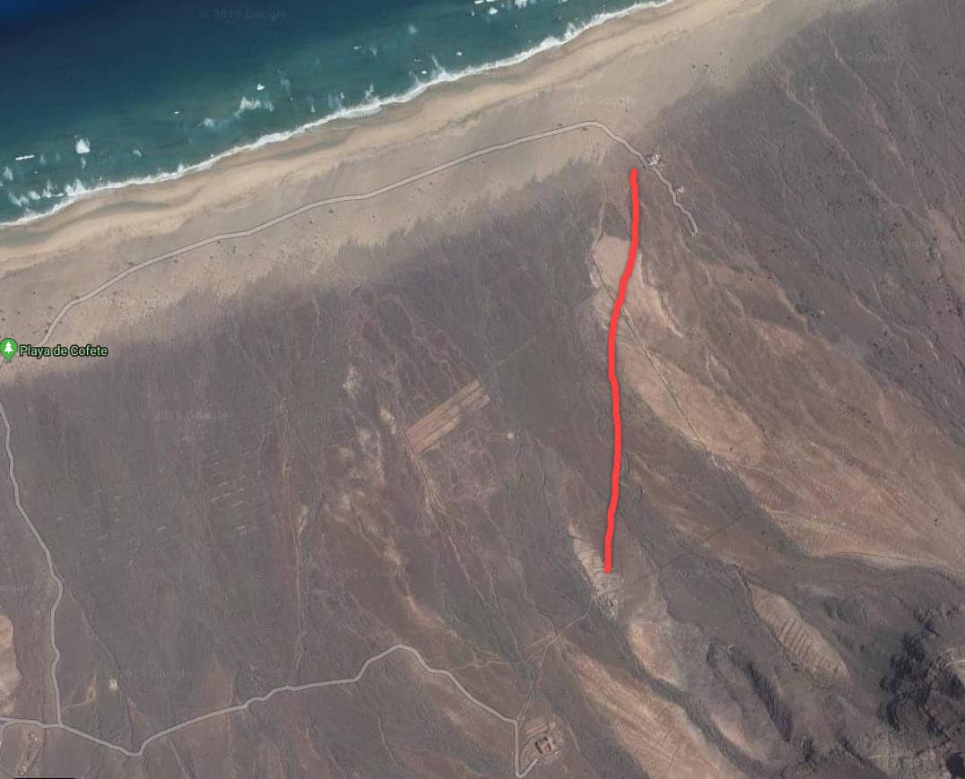 Sendero en El Islote (directo)