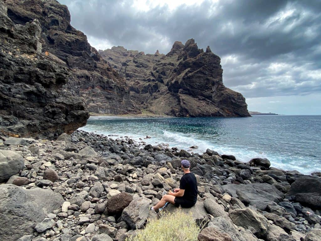 am Strand Barranco Seco