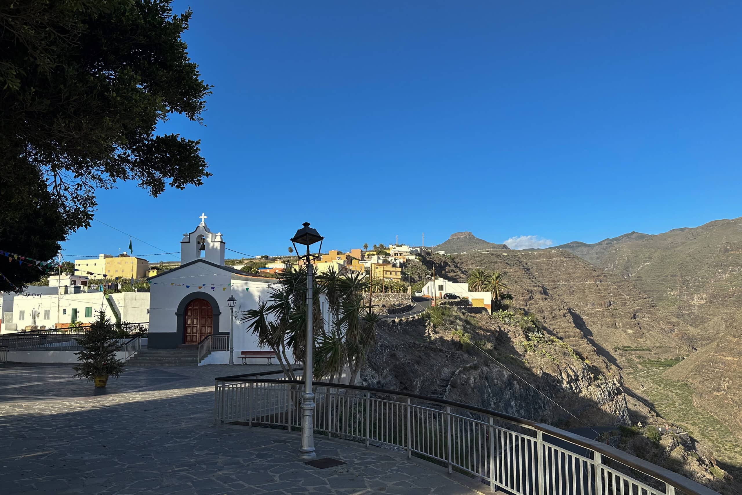 Kirchplatz von La Dama