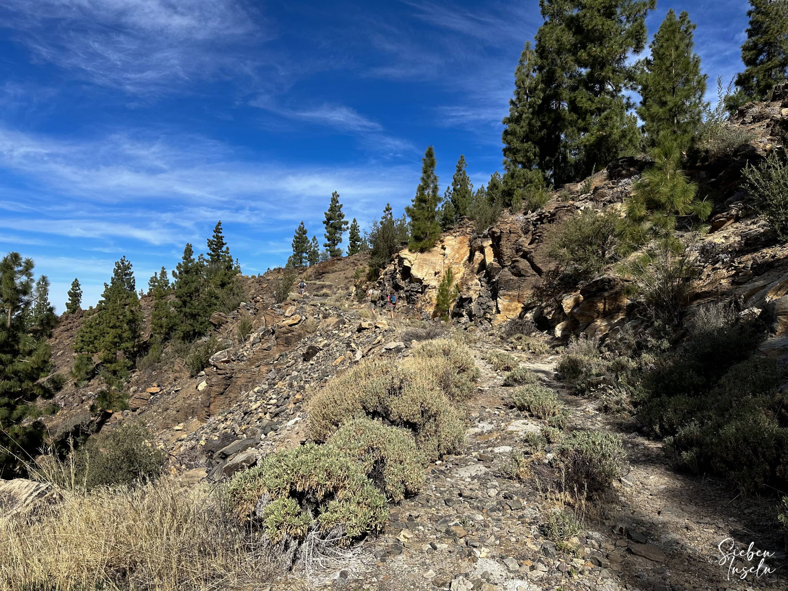 Wanderweg hinauf zum Refugio de Chasogo