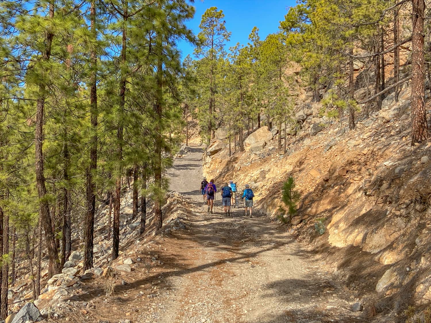 Wandern auf dem Camino de Trevejos