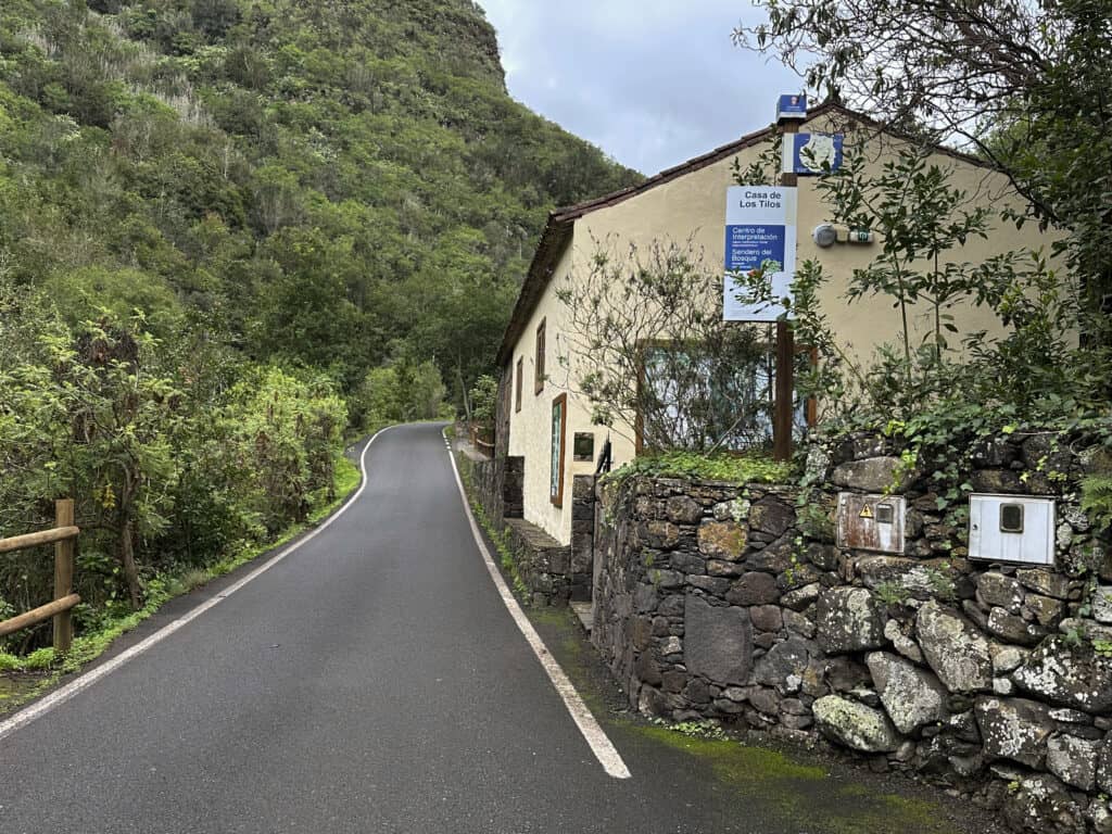 Casa de Los Tilos en la GC- 704
