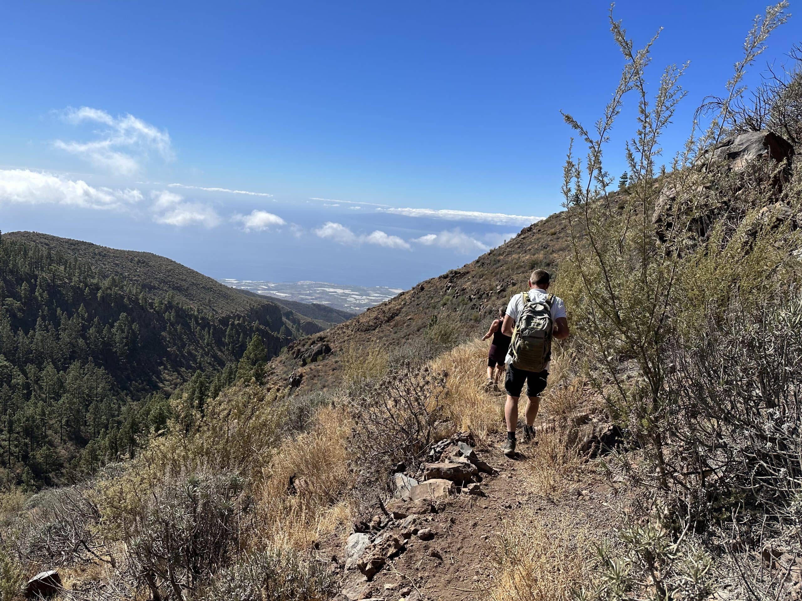 Wanderweg durch den Barranco del Cedro