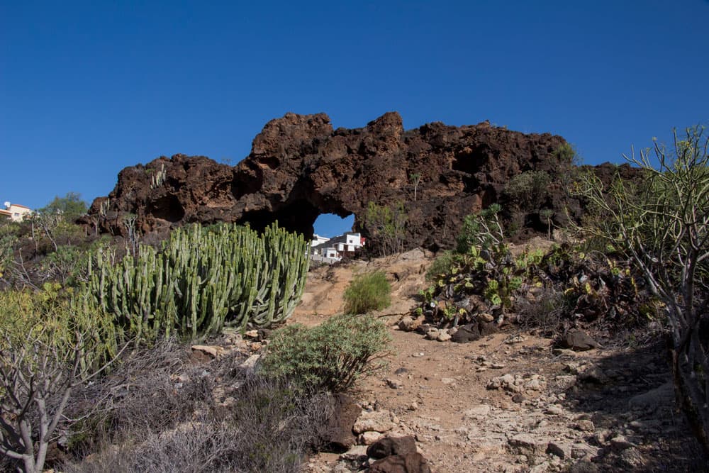 Rock gate close to Adeje