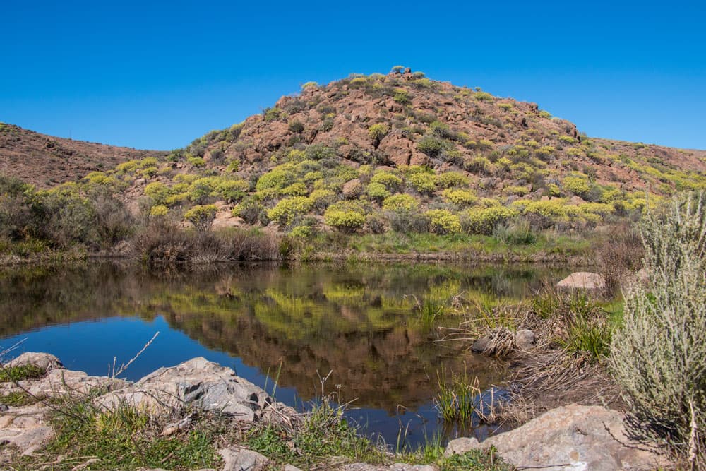 Great circular walk from Soria around Lake Chira