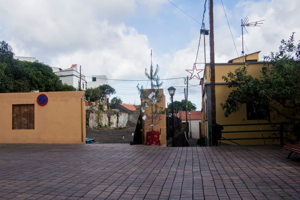the little village Lepe between Hermigua and Agulo