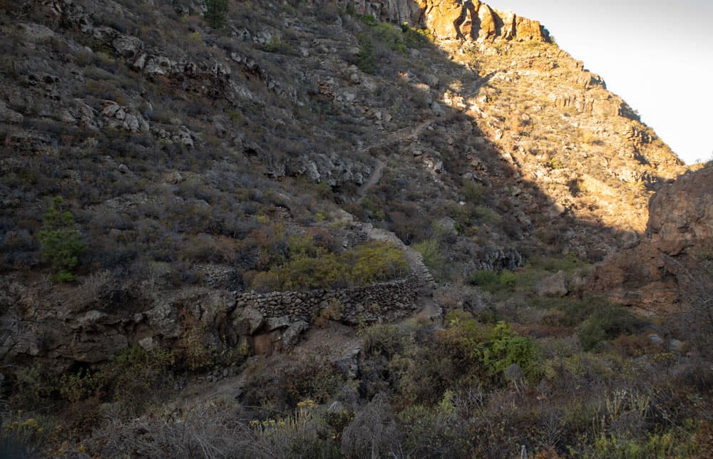hiking path Barranco Pozo - Barranco del Achacay