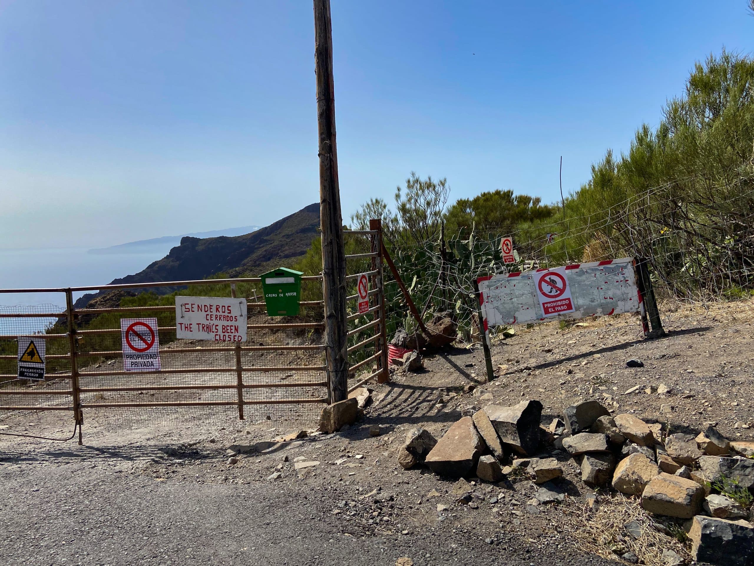 Guergues climb closed