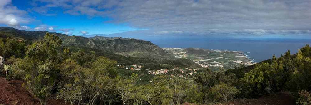 Circular walk in the northern Teno Mountains around Ruigómez