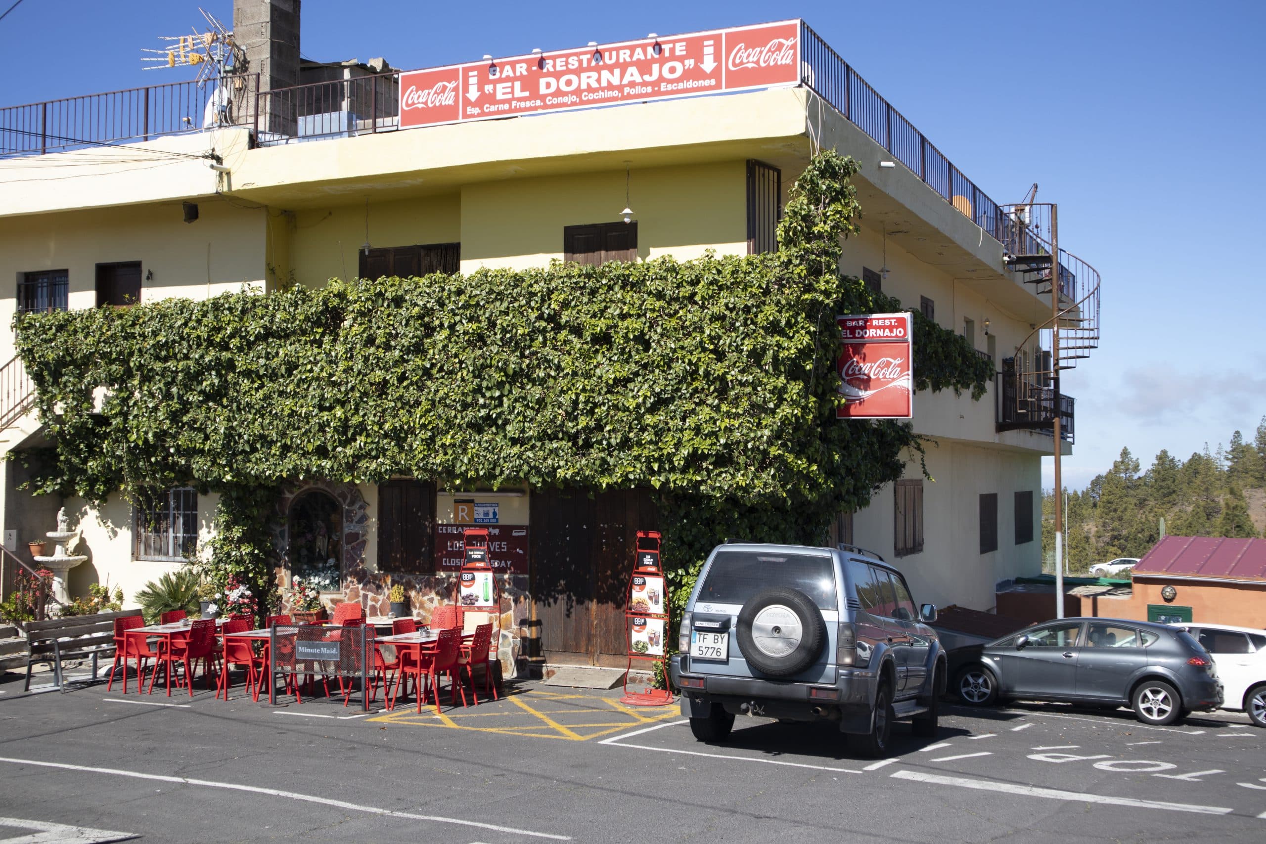 Track of the circular walk Ifonche Vilaflor