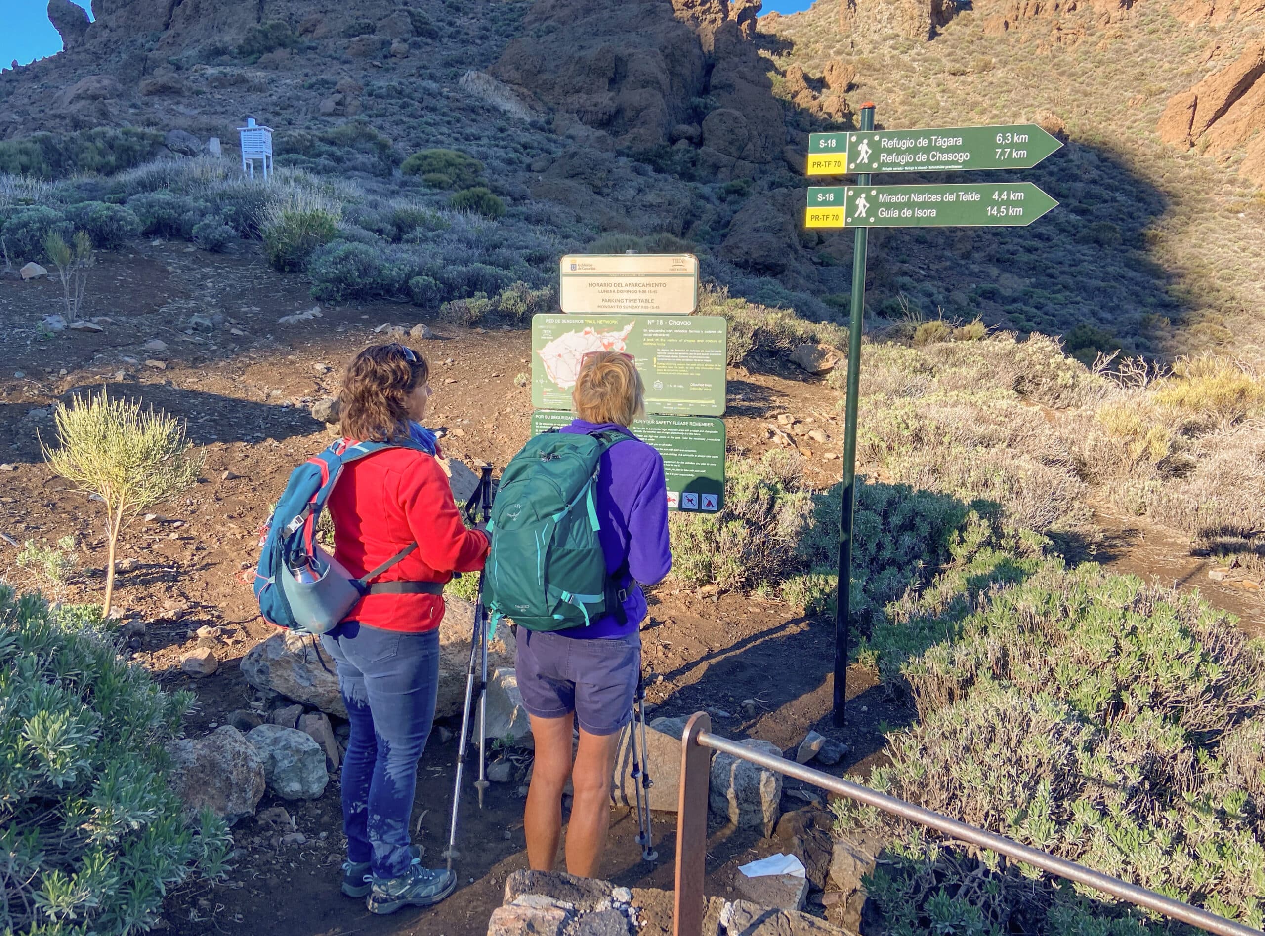 Punto de partida cerca de Boca Tauce