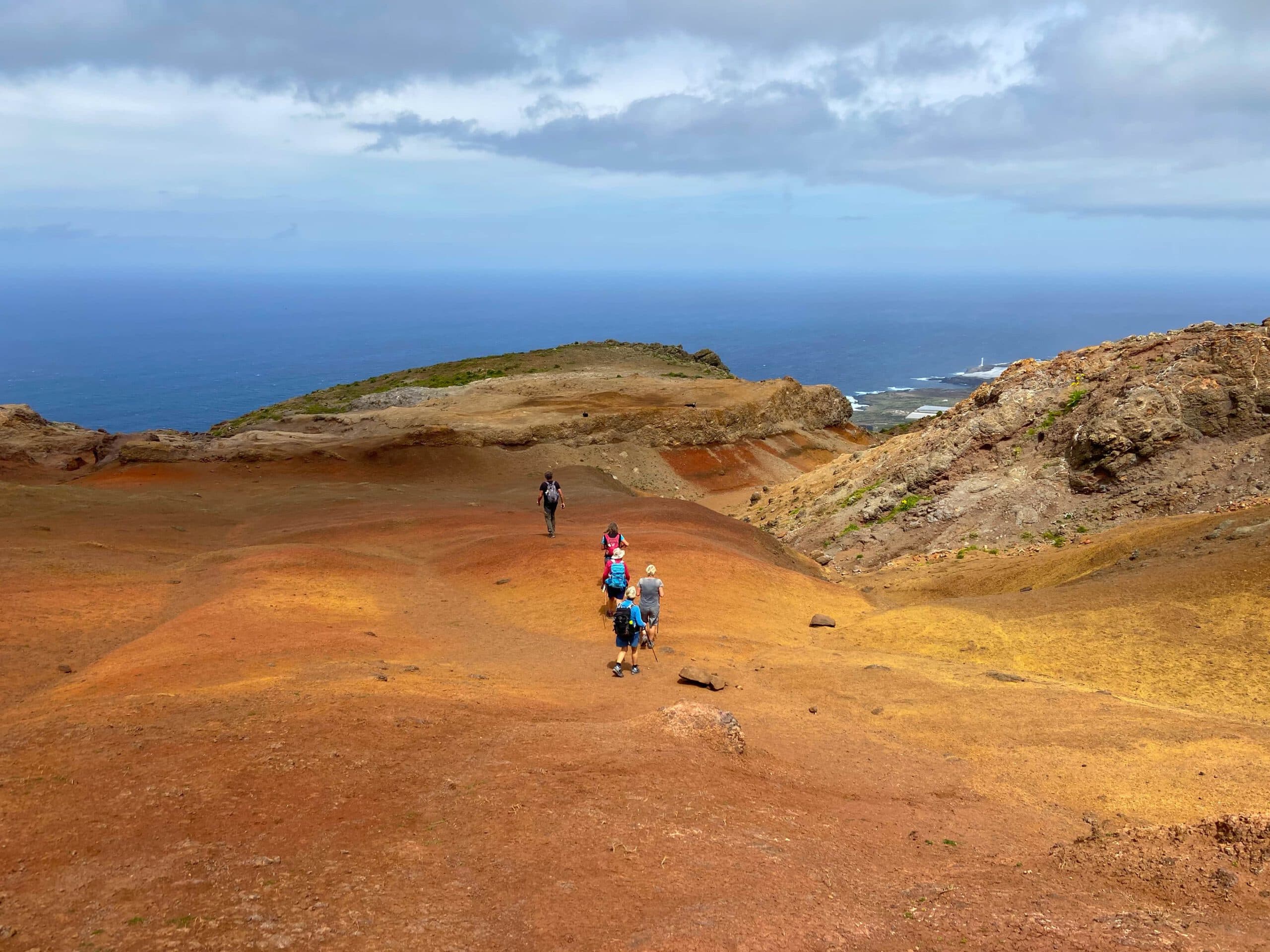 Challenging circular hike via Teno Alto and the Risco Climb