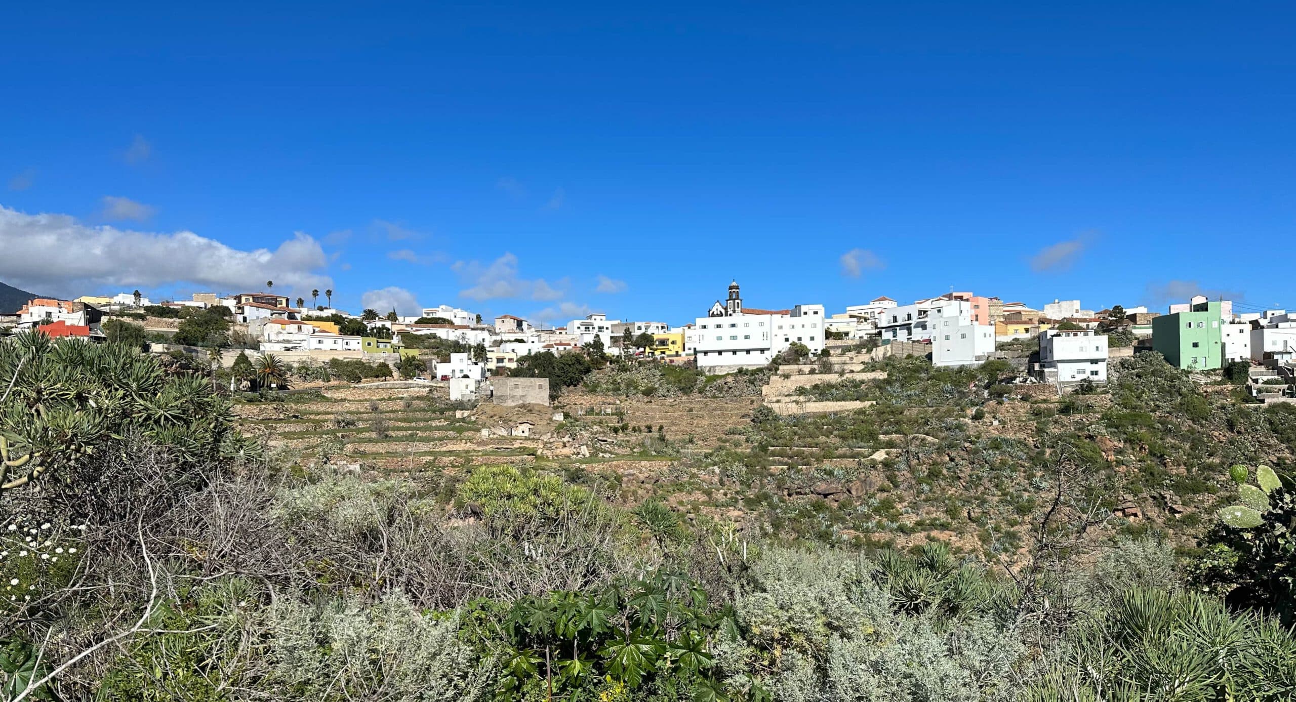 Villa de Arico - meta de la 2ª etapa del Camino Real del Sur