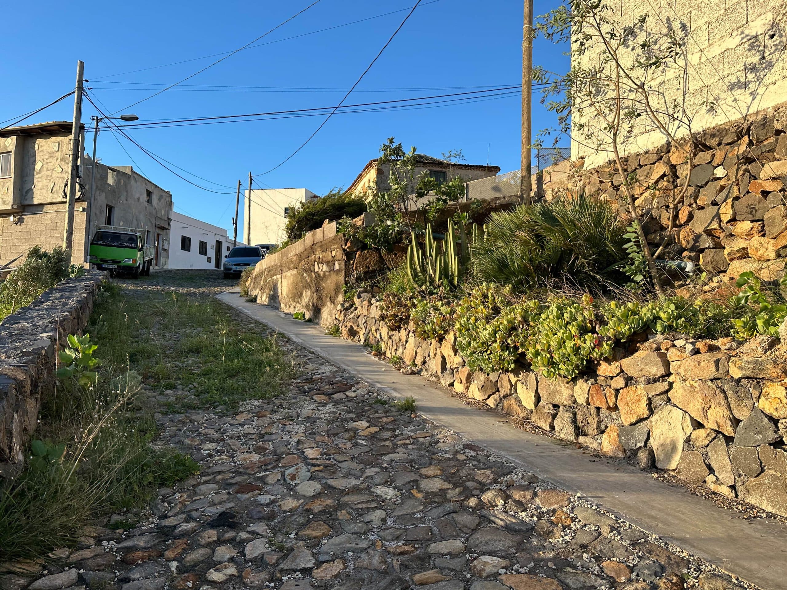 Inicio Camino Real de Sur en Villa de Arico