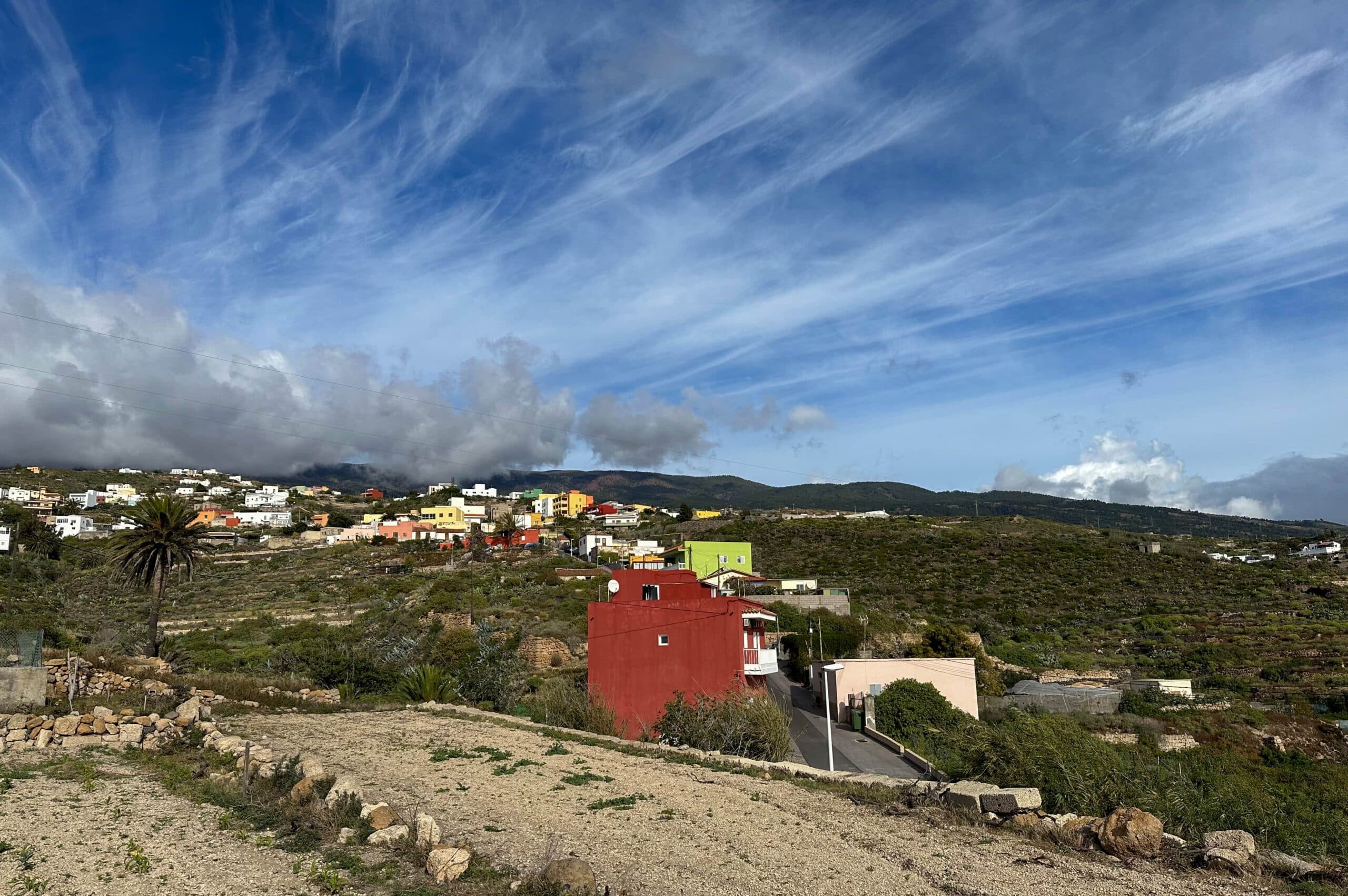 Vista desde la ruta de vuelta a Fasnia - Camino Real des Sur Granadilla de Abona a Güimar