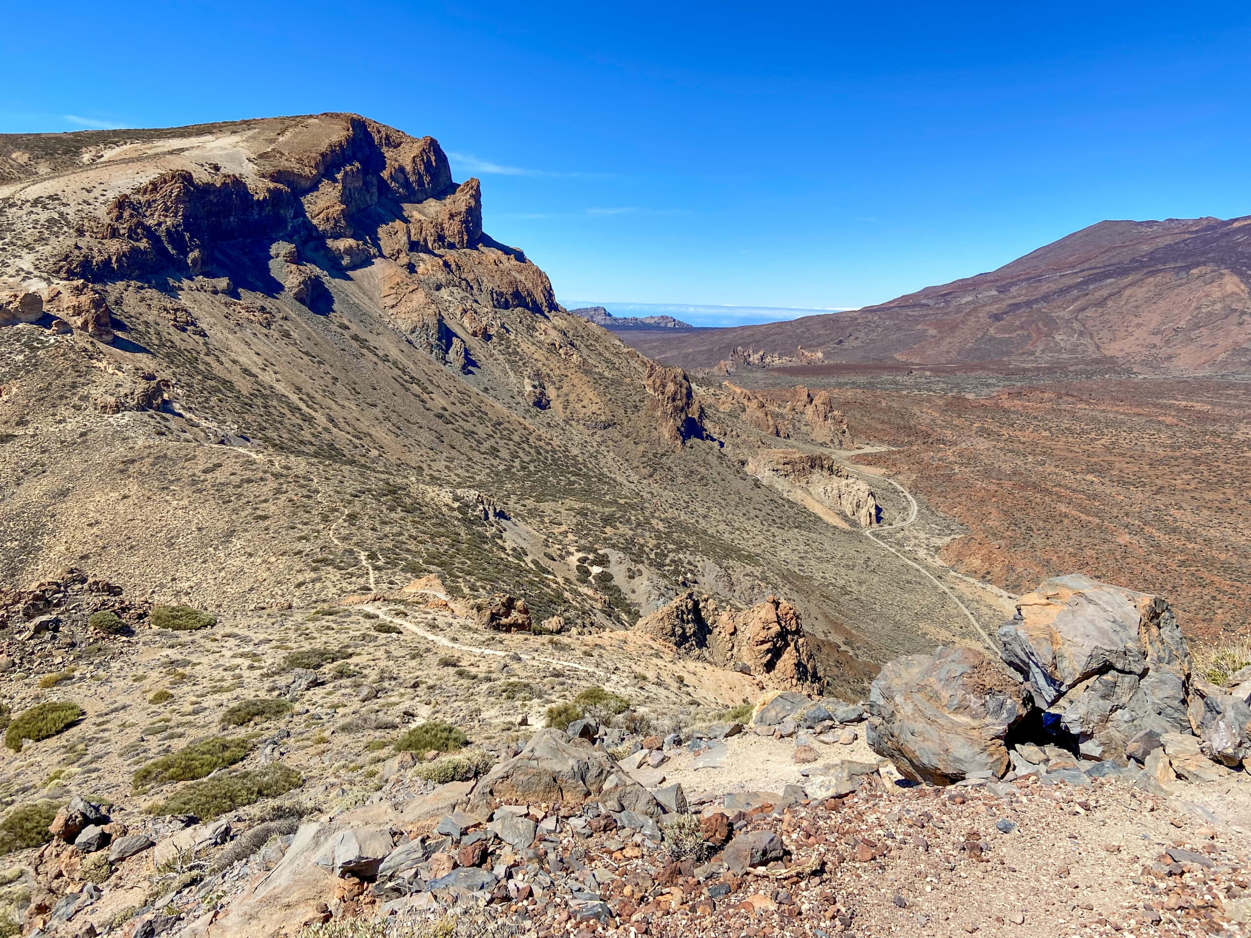 Siete Cañadas – Wanderung auf dem Höhenweg entlang der Cumbre