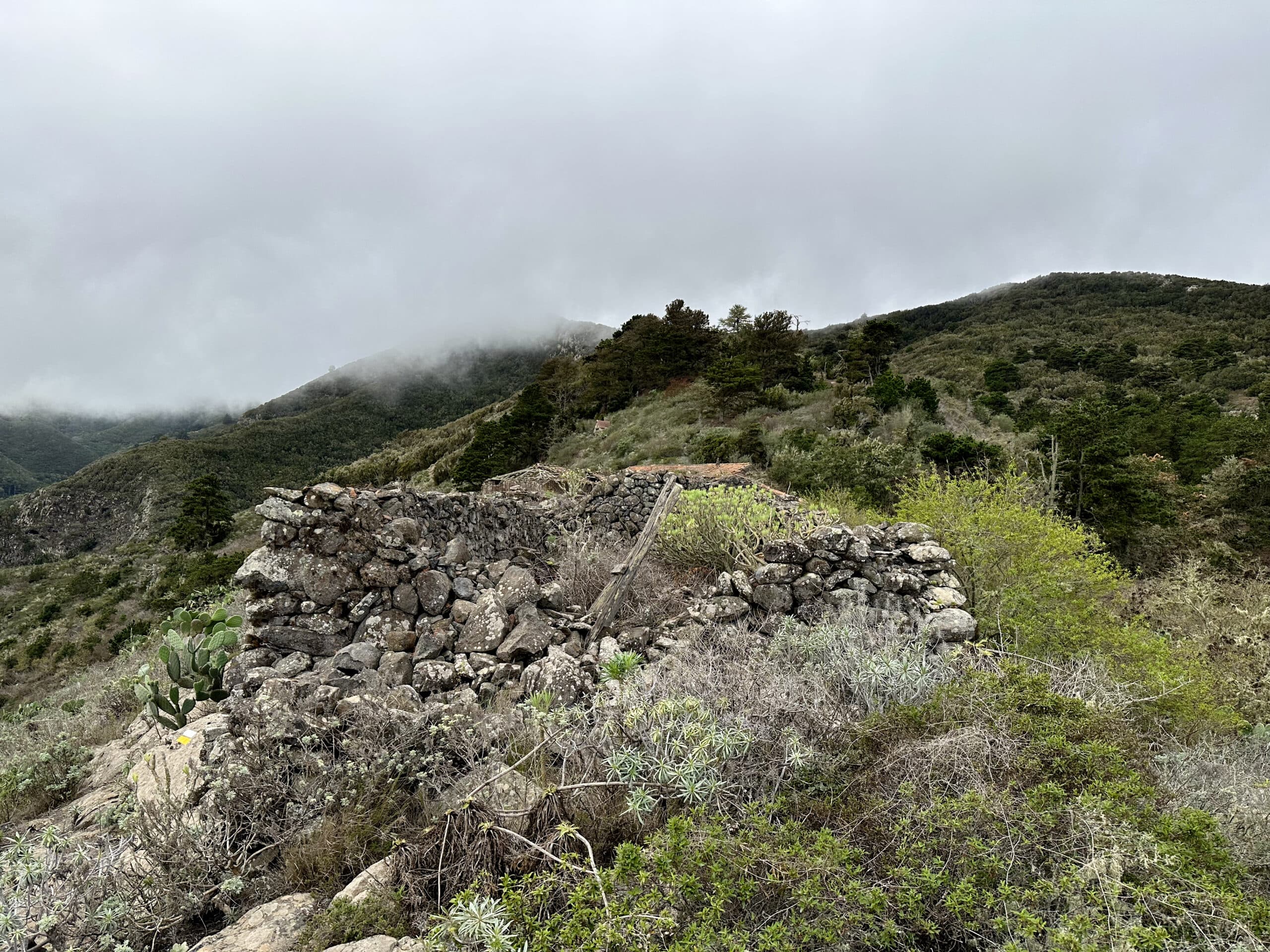 Talavera - abandoned houses along the way