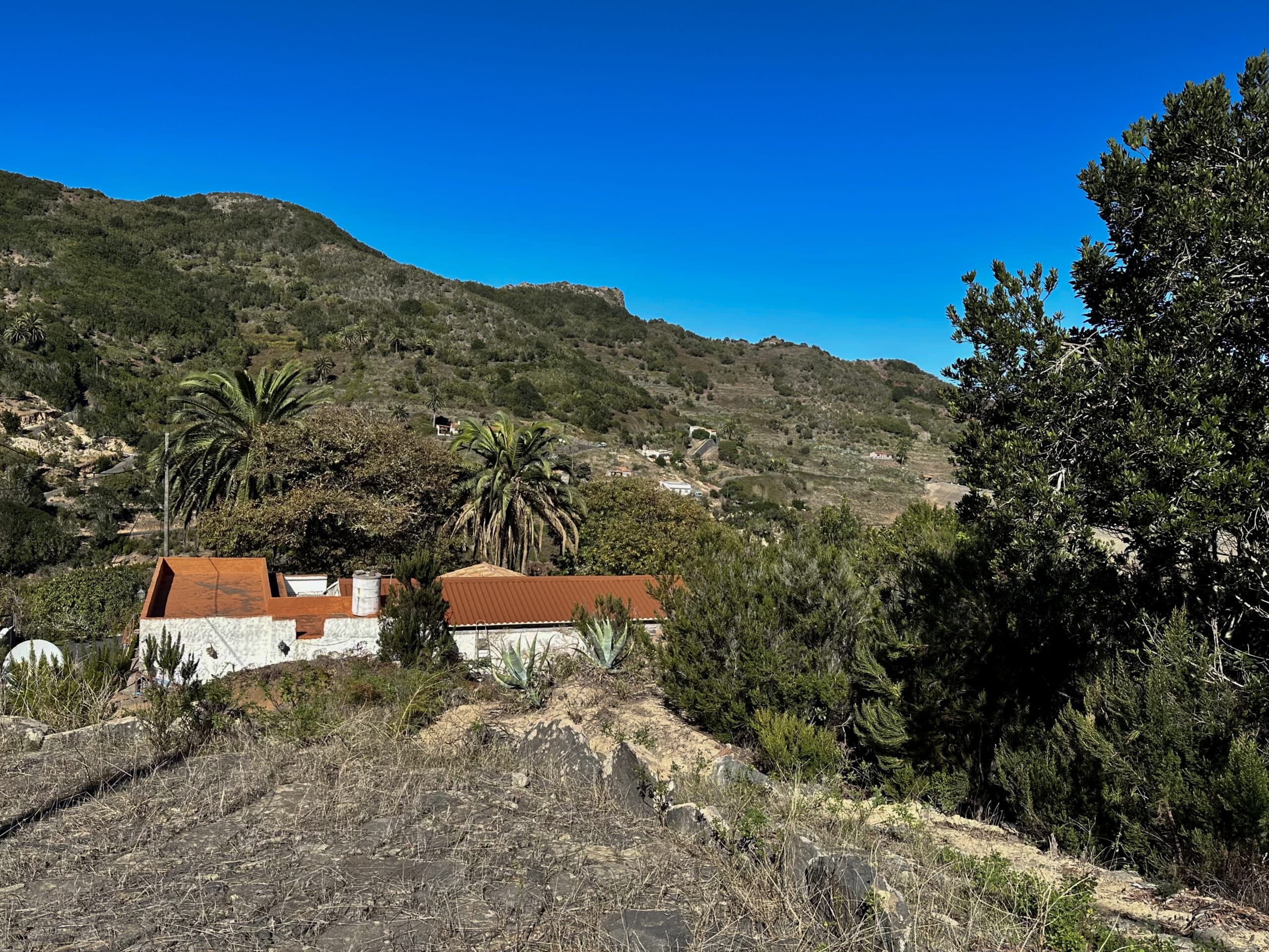 Ruta de senderismo por Las Rosas de Vallehermoso a Hermigua