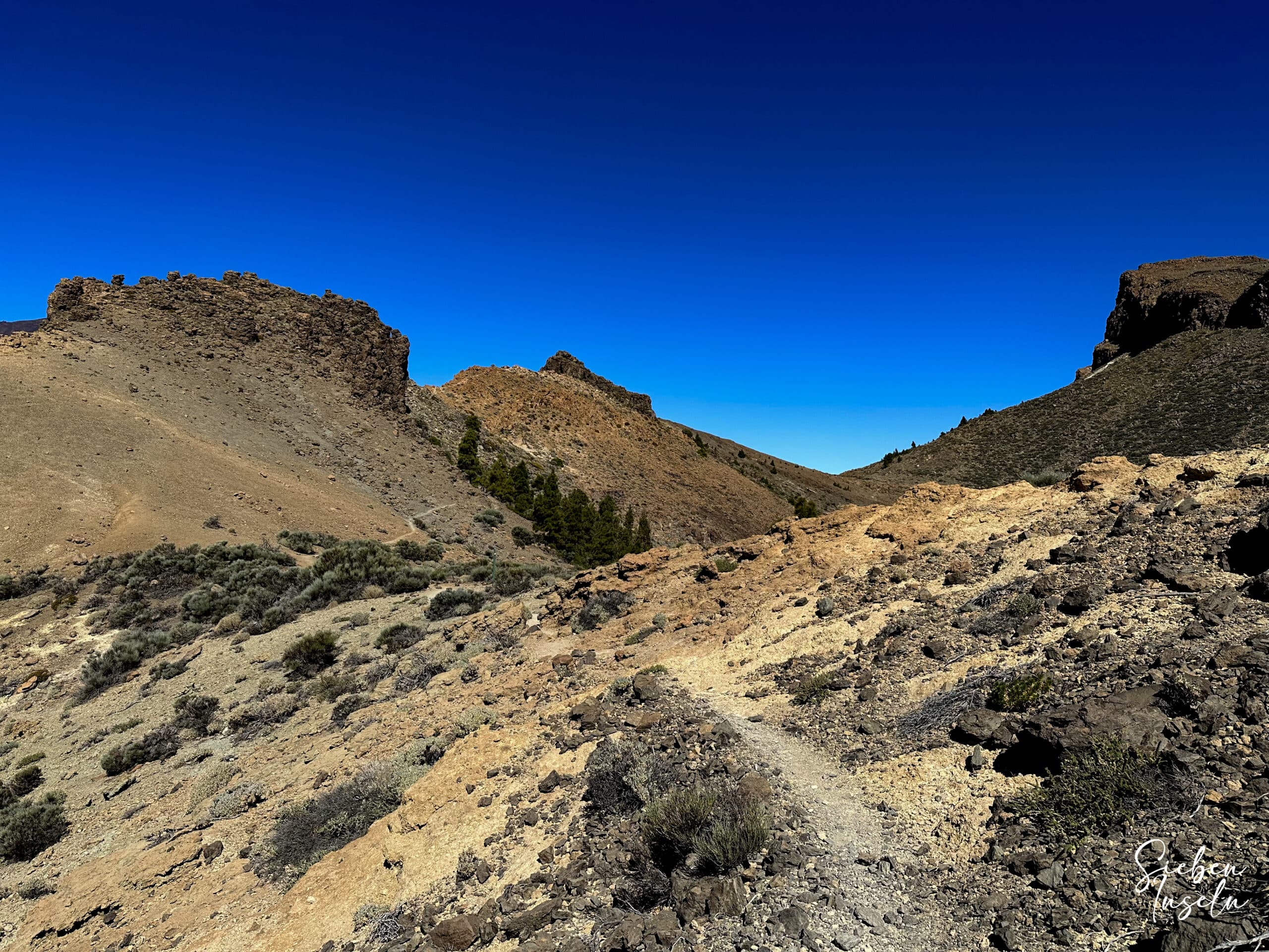 Ruta de senderismo por las Cañadas hacia Guajara - S-31
