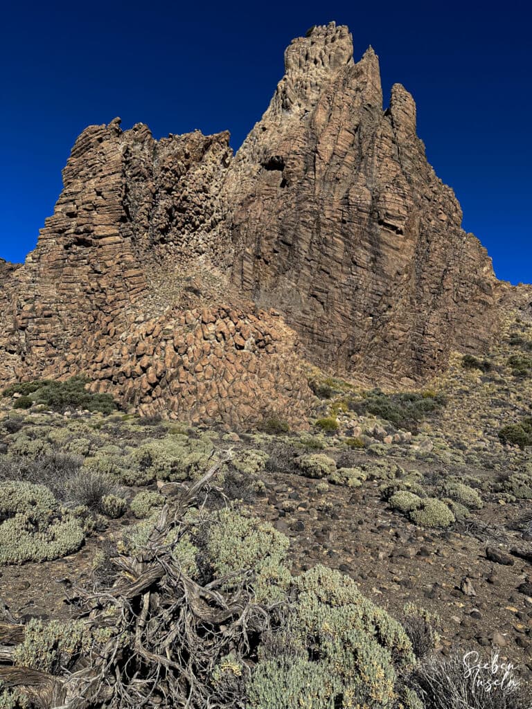 la imponente roca Catedral
