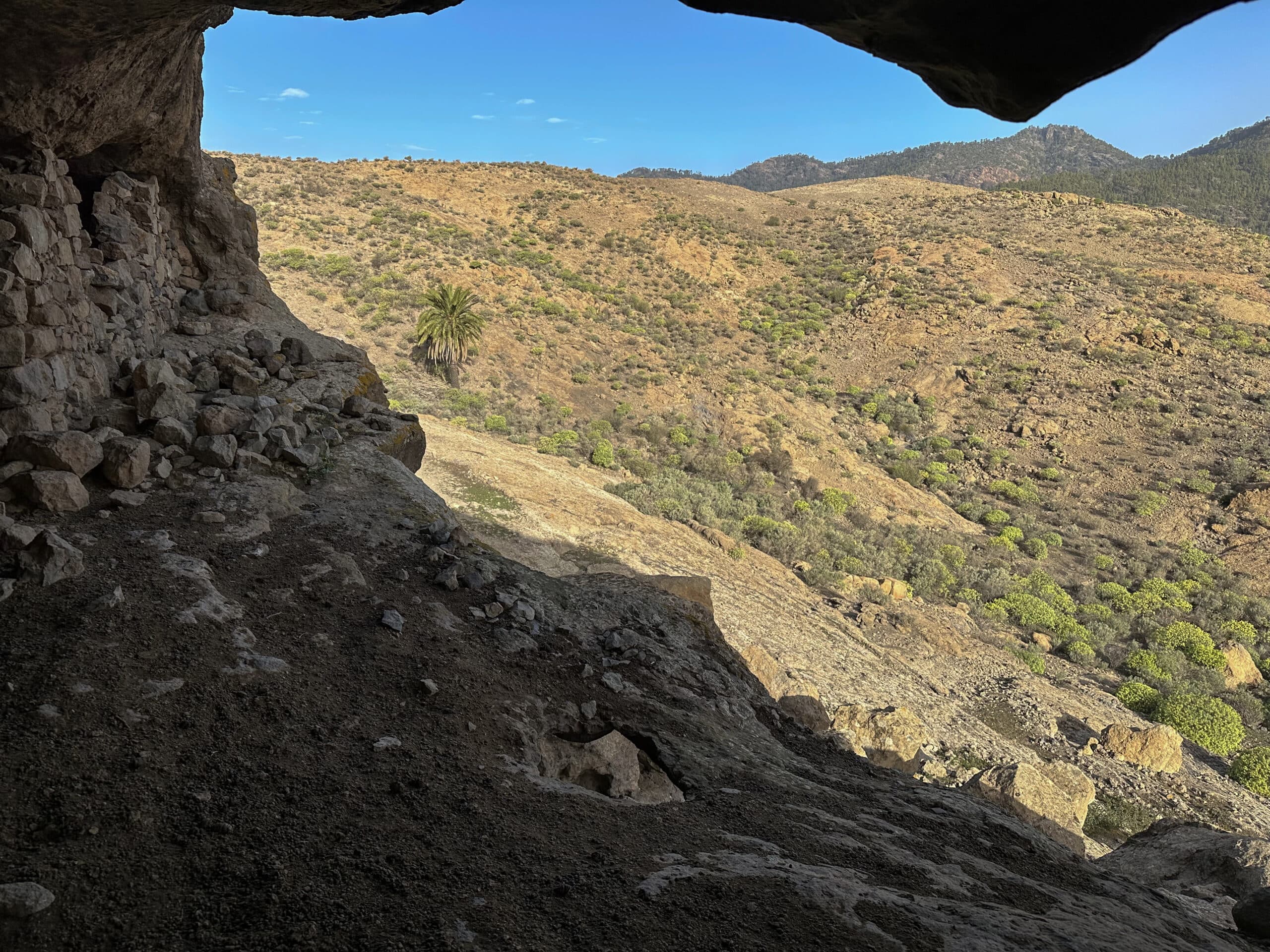 View from the Cuevas de Majada Alta