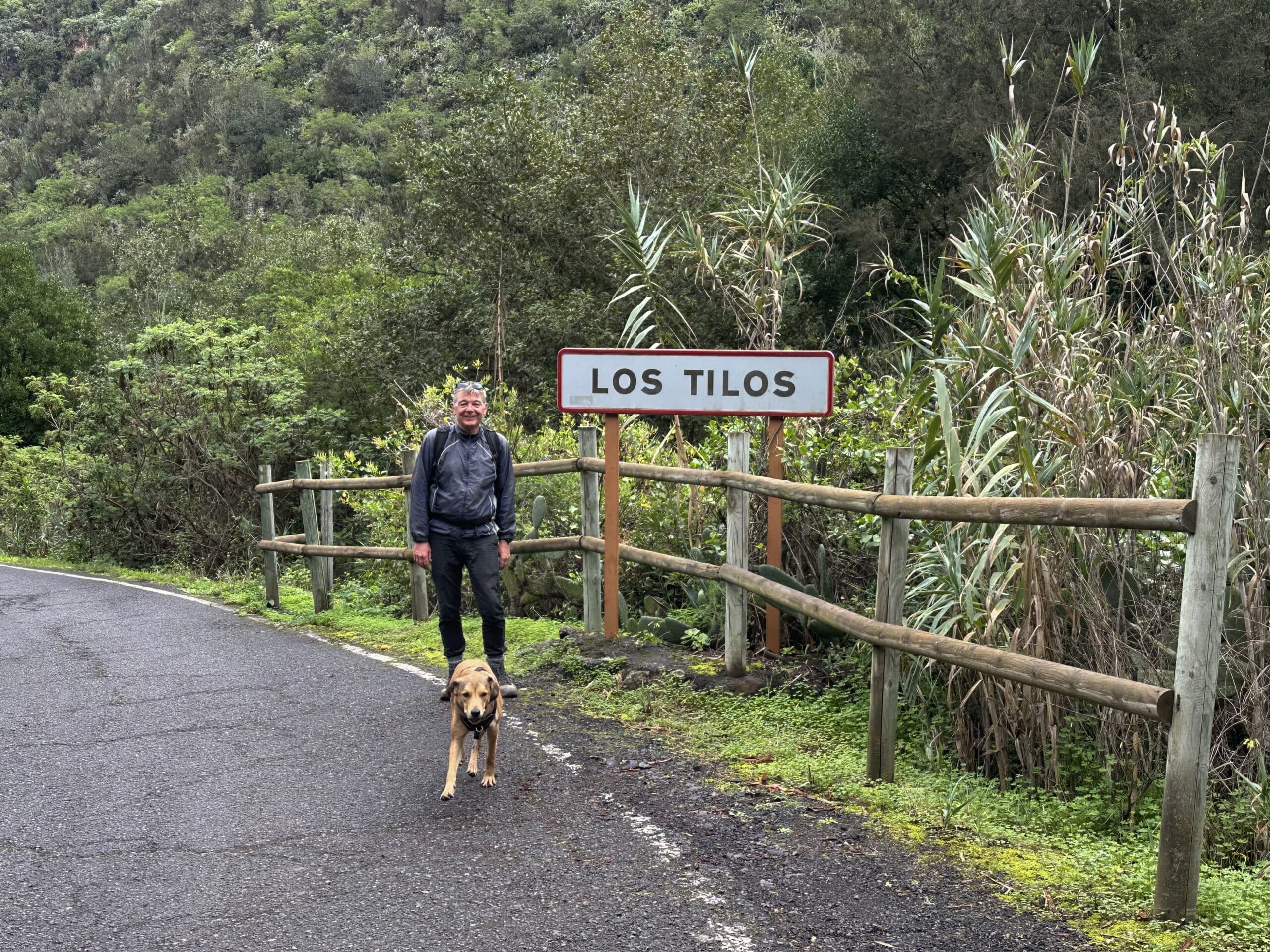 Wanderer in Los Tilos