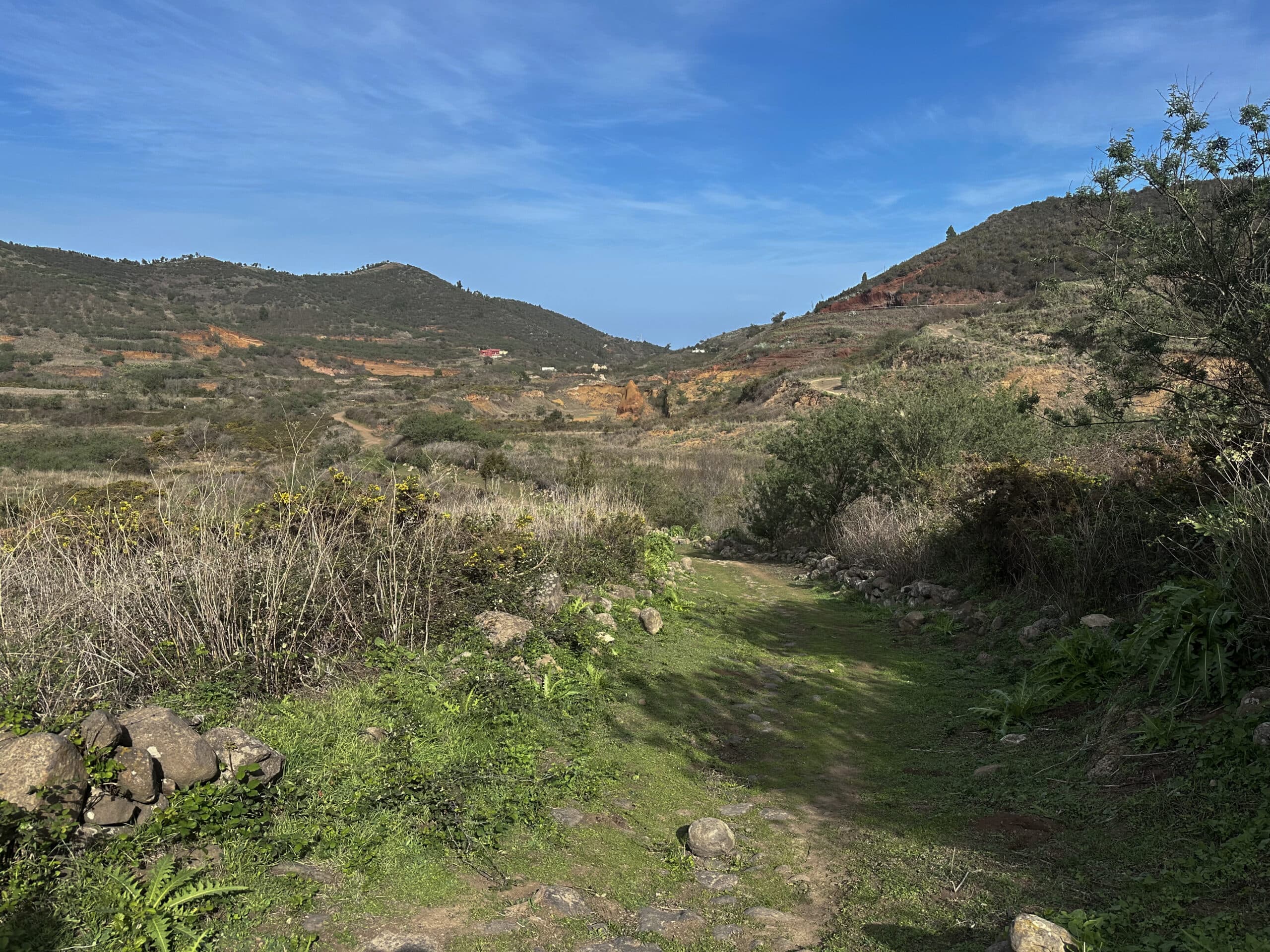 Wanderweg bei Erjos ( Charcas de Erjos)
