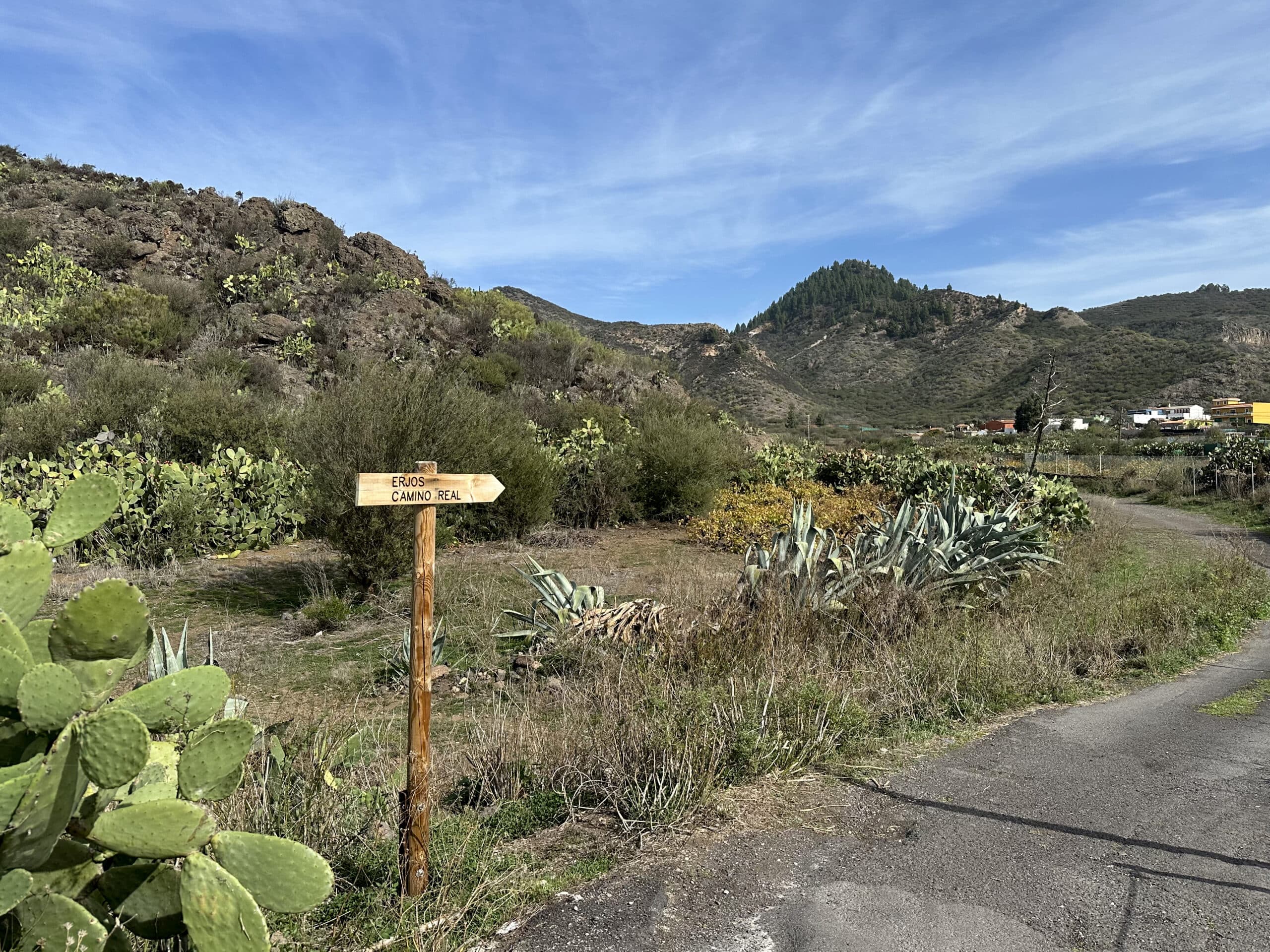 Wanderweg Richtung Erjos