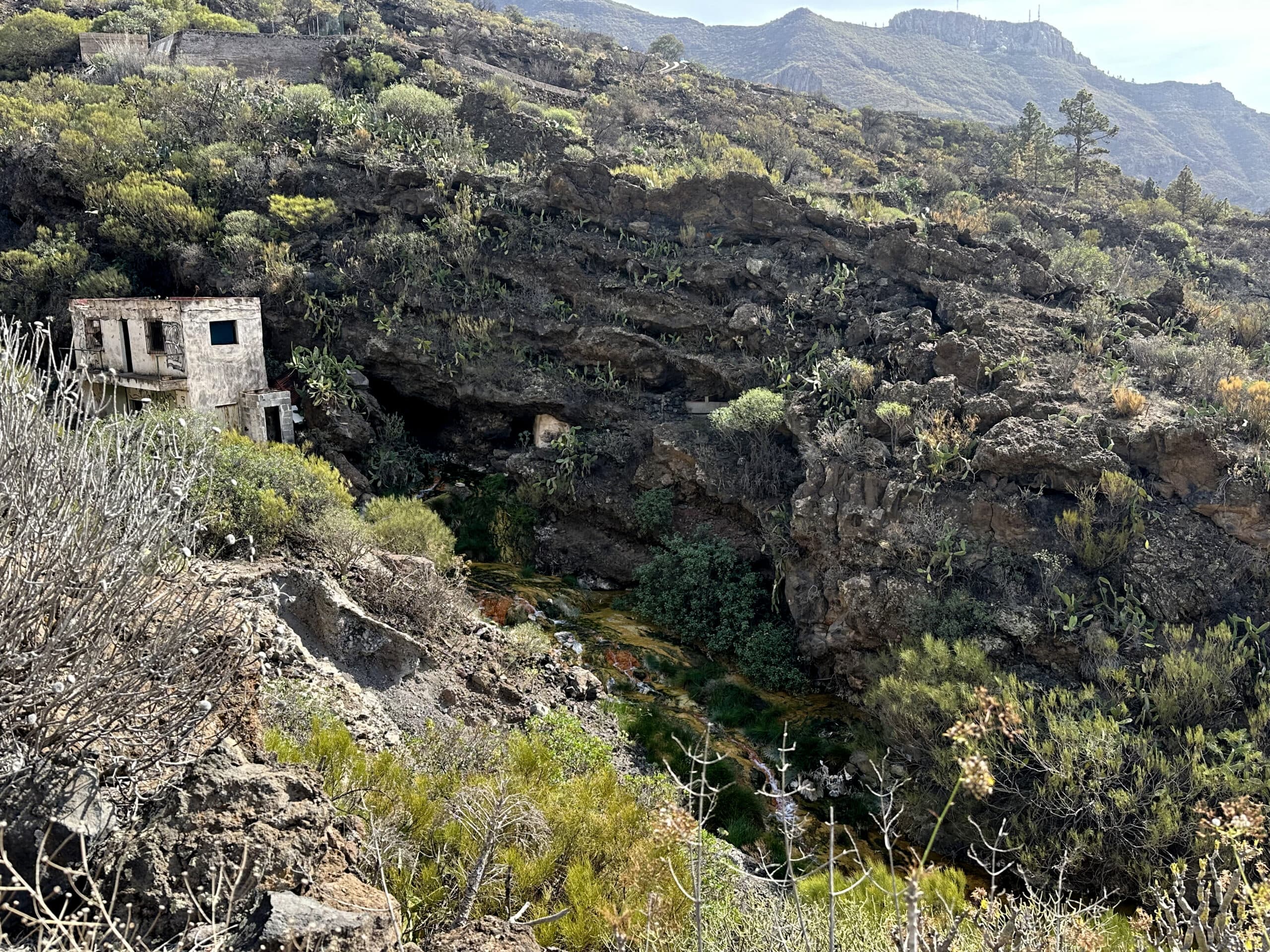 Barranco Santiago auf dem Abstiegsweg Richtung Los Gigantes
