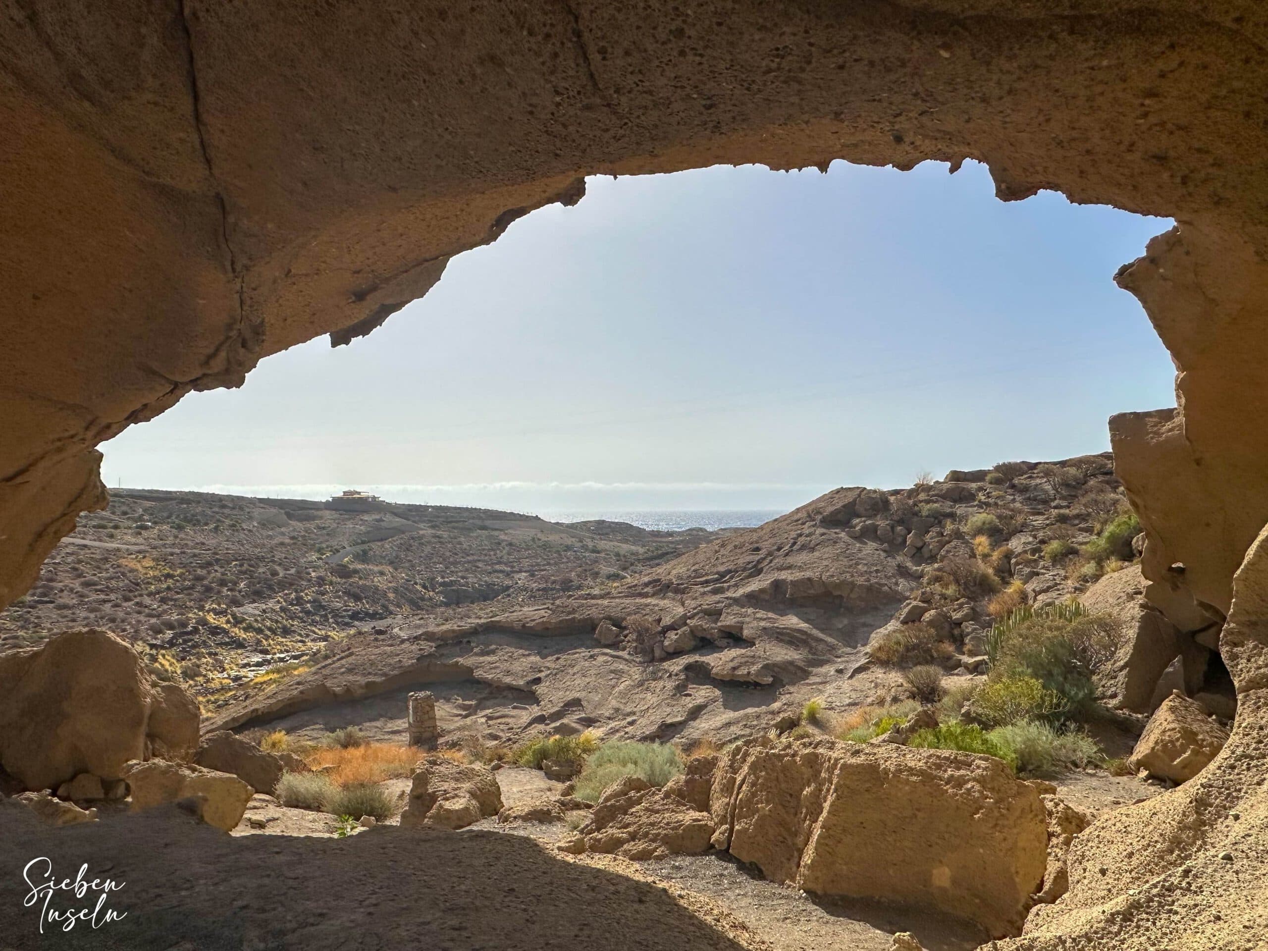 Blick aus dem Arco de Tajao