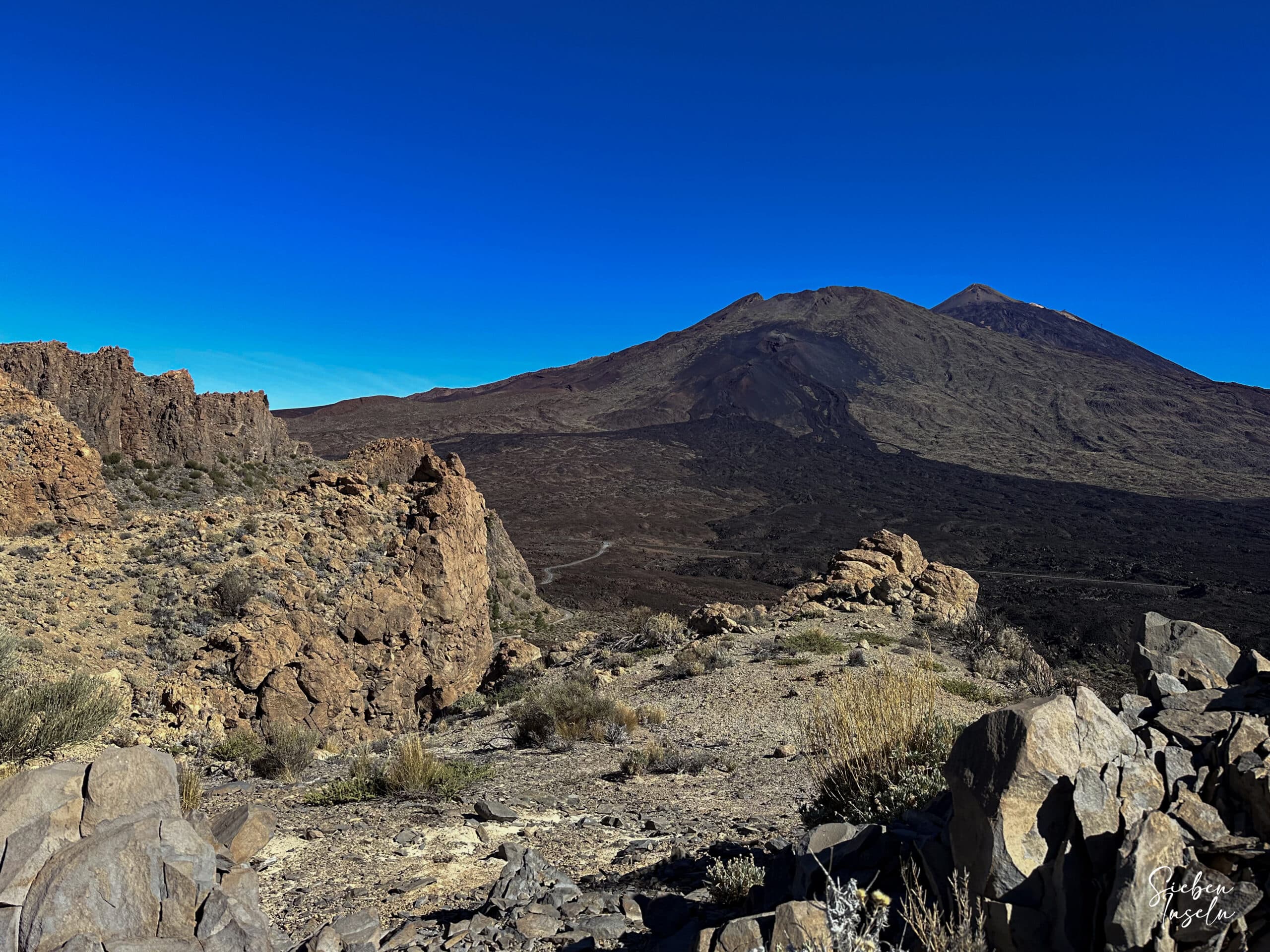 Blick auf Pico Viejo und den Teide