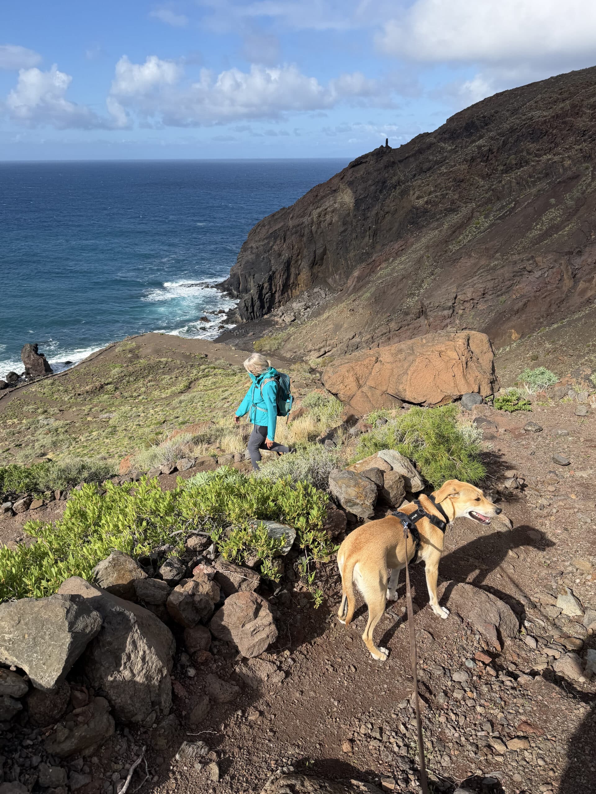 Abstiegsweg zur Playa del Trigo