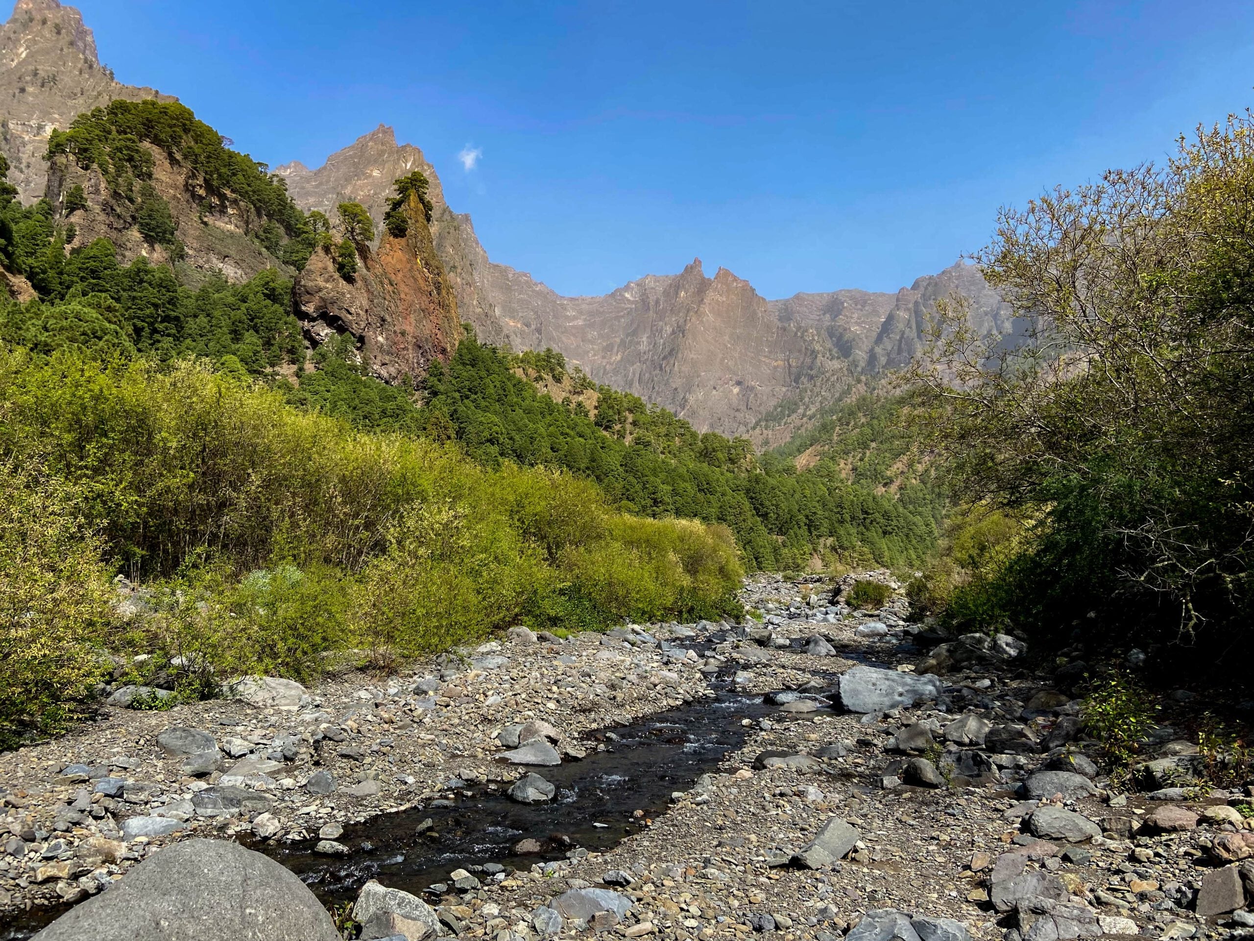 Caldera de Taburiente – una excursión variada en el singular cráter de erosión