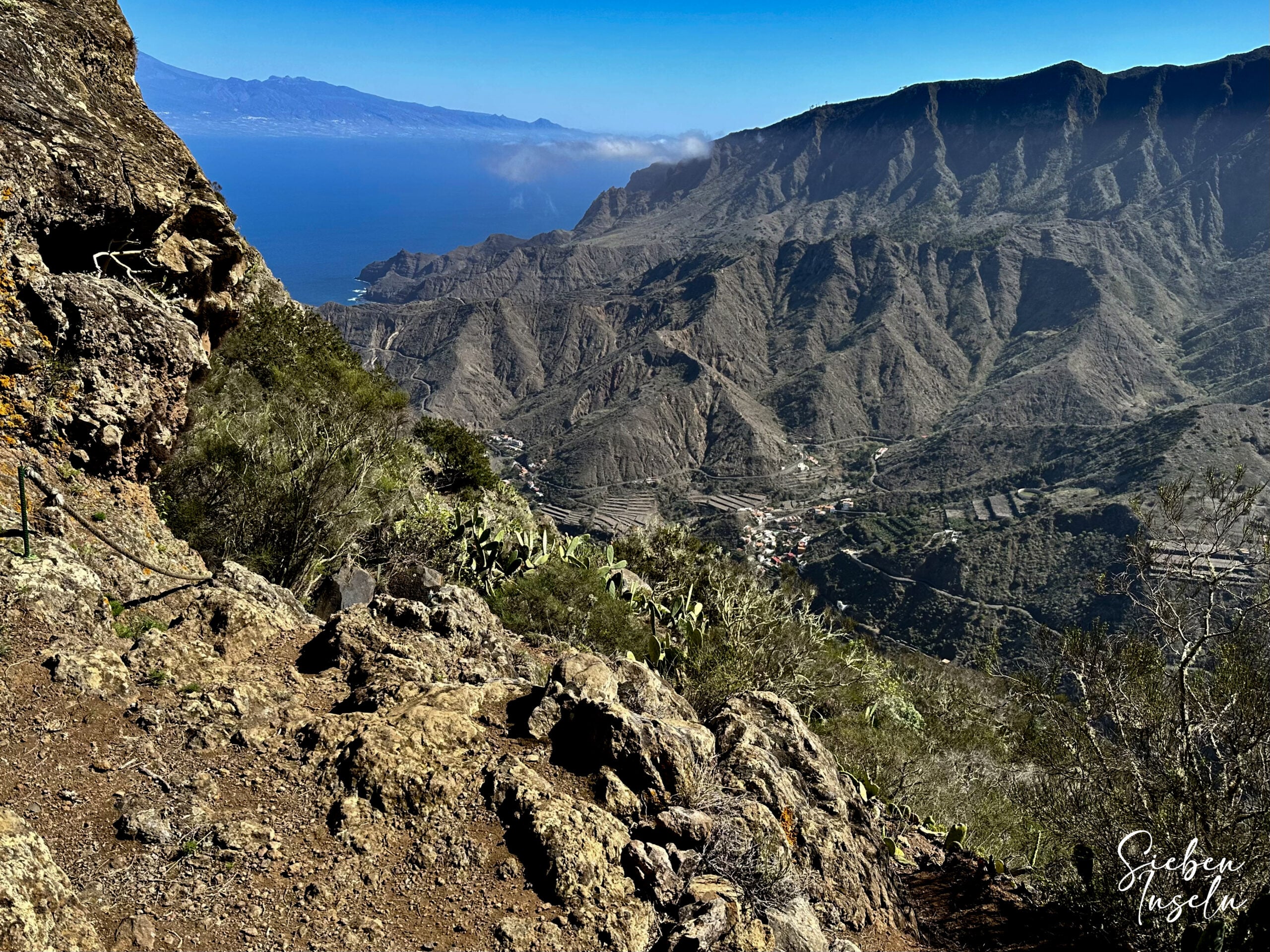 Beeindruckende Höhenwanderung von Vallehermoso nach Hermigua