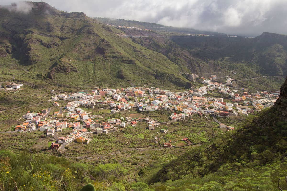 Vista del pueblo de Tamaimo