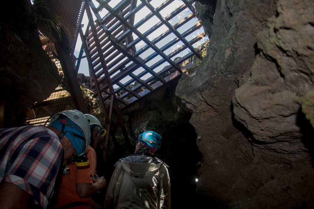 Der Eingang der Cueva del Viento