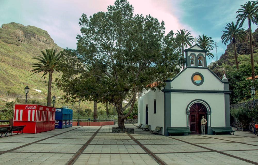 Die kleine Kapelle Ermita de los Reyes bietet sich für eine Wanderpause an.