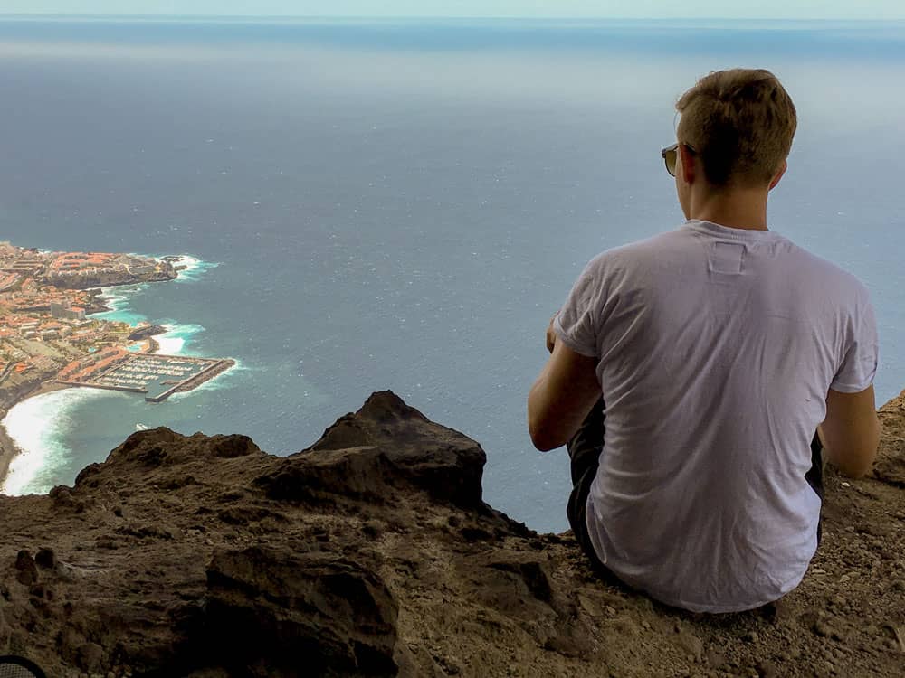 Im Felsentor El Bujero mit einem wahrhaft gigantischen Ausblick - hast du auch ein Foto?