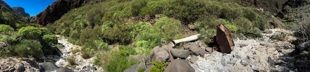 Panorama en el Barranco Natero