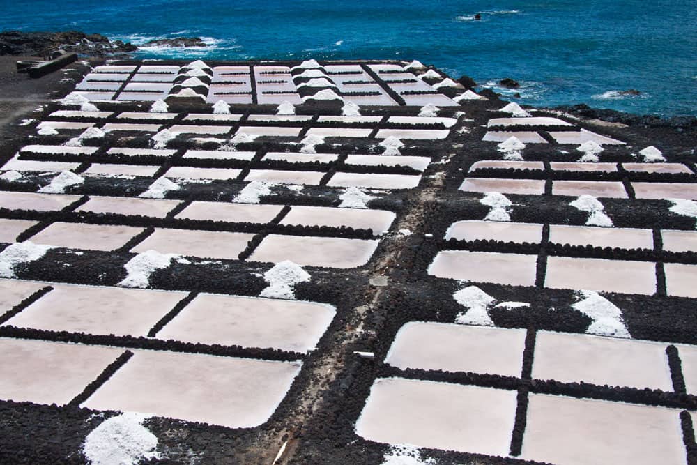 las salinas del Faro de Fuencaliente