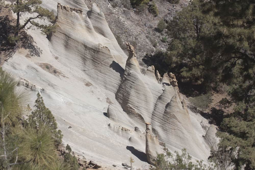 Teneriffa - Paisaje Lunar - weiße Mondlandschaften aus Bimsstein