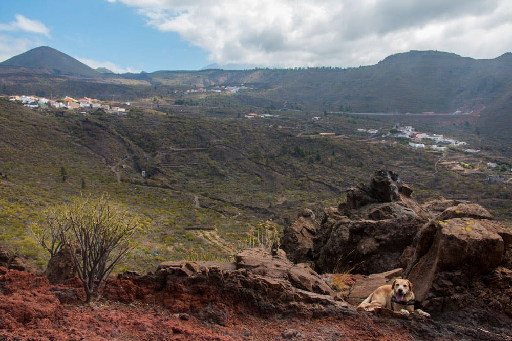 Vista del Valle de Santiago desde arriba