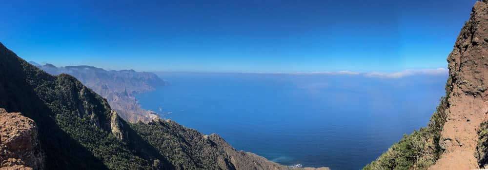 Vista desde las alturas hacia El Draguillo