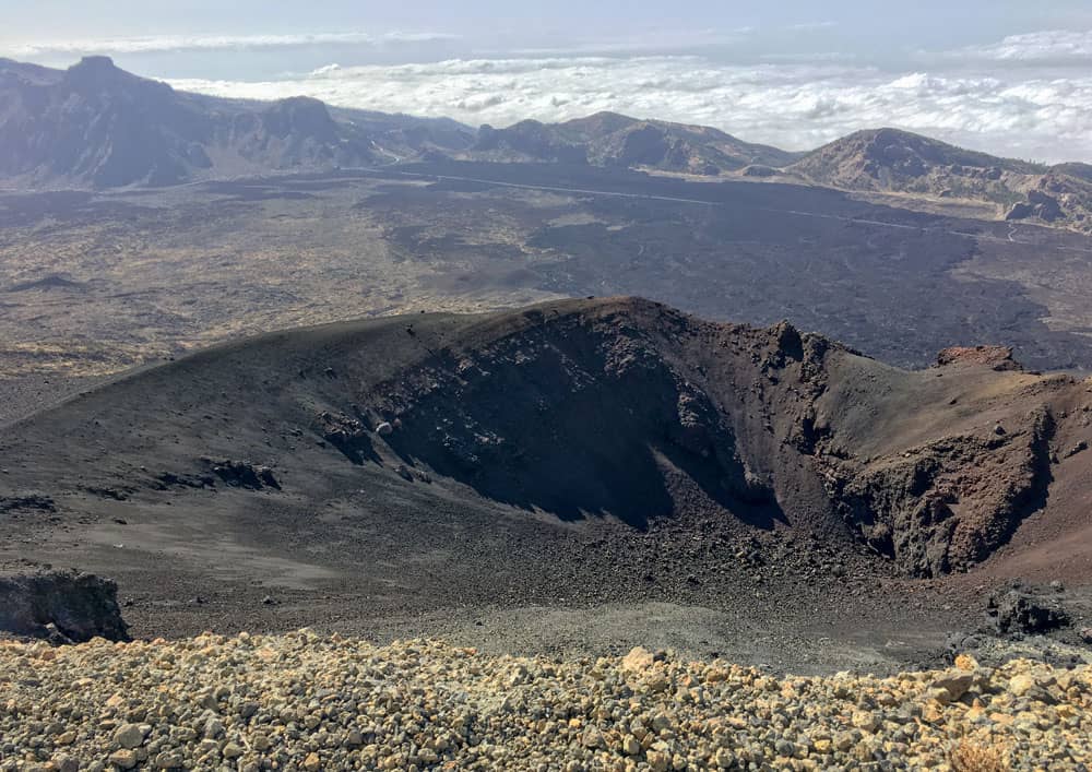 Narices del Teide con Cañadas al fondo