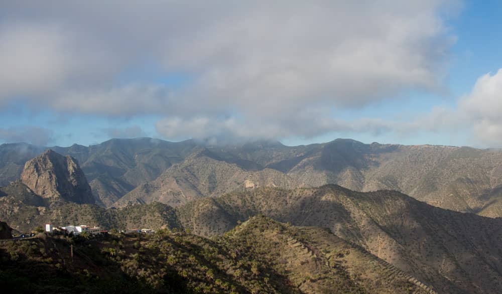 Blick bis zum Roque El Cano