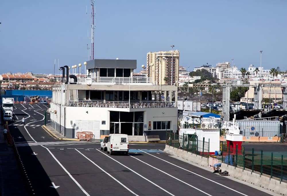 Terminal de ferry de Los Christianos Tenerife