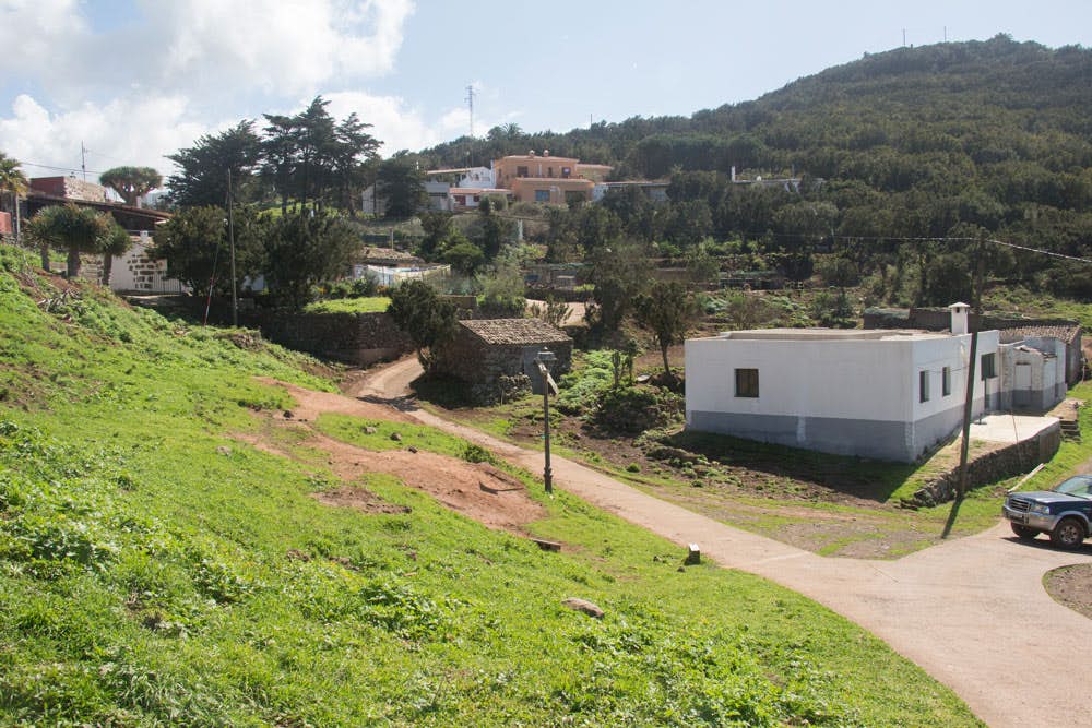 Das kleine Dorf Teno Alto