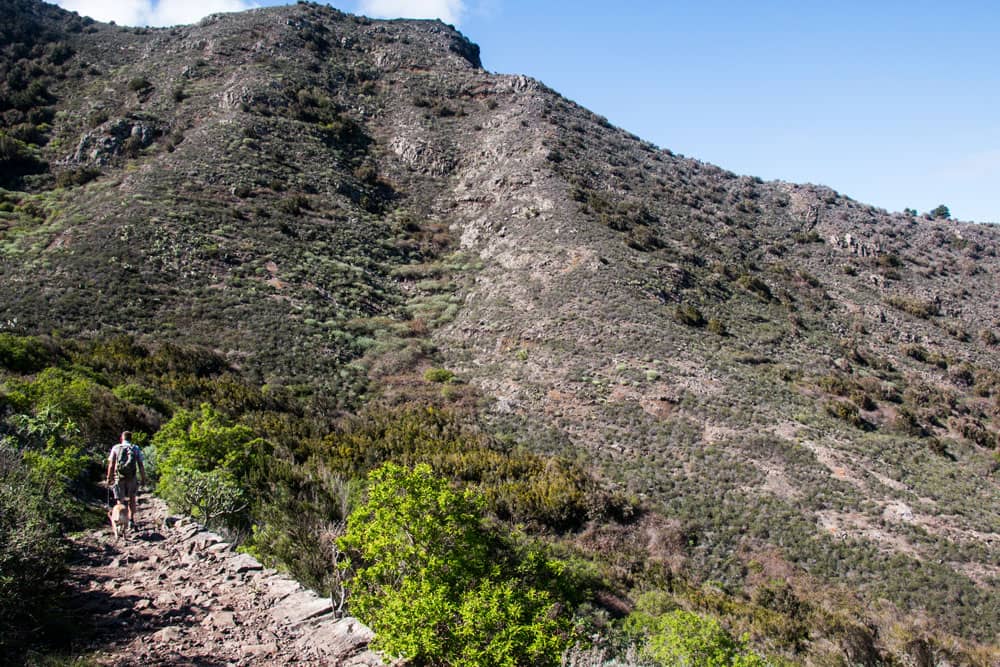 Ruta de senderismo de Erjos a Los Silos